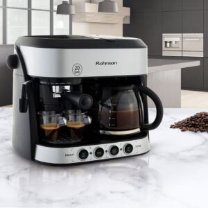 Кафемашина Rohnson R-974 за еспресо, капучино и шварц кафе