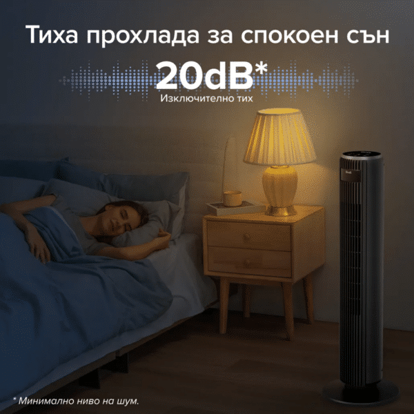 Вентилатор тип кула Levoit TempSense 36 DC Tower Fan (92 см)